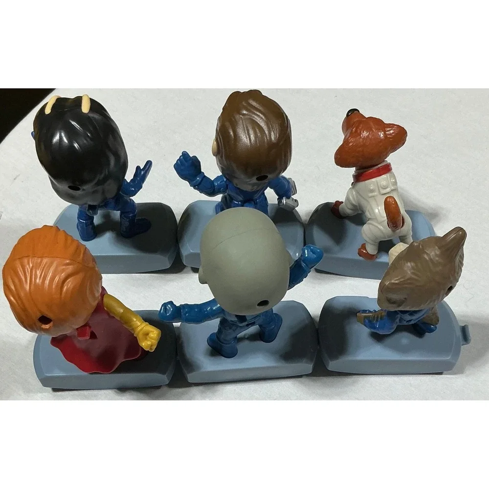 McDonalds Guardians Galaxy Vol 3 Happy Meal Toy Figures Lot 6